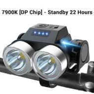 Outdoor Portable Dual Head Super Bright LED Bike Headlight - Image 12