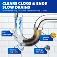 ⏰Limited Time Sale - 49% OFF🔥Powerful Pipe Dredging Agent for Kitchen and Toilet Pipelines - Image 5