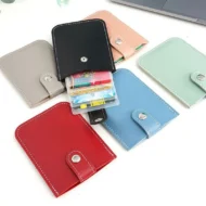💥2026 Hot Sale🔥Multi-Card Holder – Holds 5 Cards + Cash, Snap Closure & Waterproof PU Leather💳✨ - Image 6