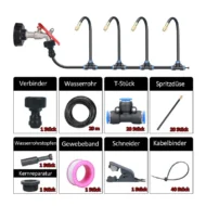 🌱Automatic 360° curved garden irrigation syste - Image 10