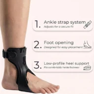 Adjustable Foot Drop Brace with Inflatable Liner - Image 6