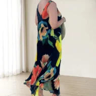 🌸Summer Specials🌸Elegant Soft Sleeveless Floral Flowy Dress - Image 5