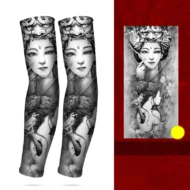 Sun-Protective & Breathable Tattoo Cooling Sleeve - Image 32