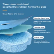 Disposable Replacement Brush Head Toilet Brush Set - Image 10