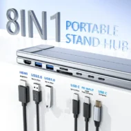 🏆50% OFF🏆 USB-C Docking Station Laptop Stand with 4K HDMI⚡ - Image 2