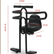 📢📢40% OFF !! ⏰Front Mounted Kids Bike Seat - Image 8