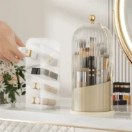 📢📢50%  OFF !! ⏰ Sliding Lid Toothbrush Organizer - Image 7