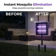 Solar-Powered Outdoor Bug Zapper - Image 3