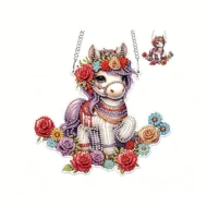 Decorative Crystal Acrylic Hanging Ornament - Image 4