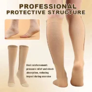 🥳2026 HOT SALE🥳💞50% OFF!✨ 💝Knee-High Sports Support Socks with Zipper - Image 4