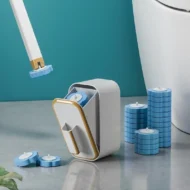 🔥NEW YEAR SALE £10.99!!⚡50K+ SOLD!🚽💦Disposable Replacement Wall-Mounted Innovative Toilet Brush Set✨ - Image 5