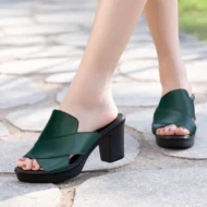 Women's Platform Slip on Chunky High Heel Sandals🌸 - Image 2