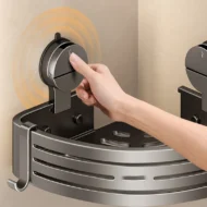 ⏳Limited-time 50% off⏰Wall Mounted Bathroom Organizer with Suction Cup - Image 3