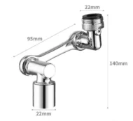 Multifunctional Universal Splash-proof Foaming Splash Filter Extension Faucet - Image 5