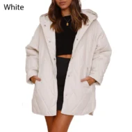 🌸Autumn sale🌸Limited time 50% DISCOUNT💕Women's Winter Trendy Lightweight Hooded Quilted Jacket - Image 4