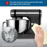 🥄 50% OFF NOW! ⚡ Heavy-Duty Electric Kitchen Mixer – 5 speeds, stainless steel beaters & non-slip base – perfect for dough, batter or cream – powerful & quiet 🍰 - Image 3