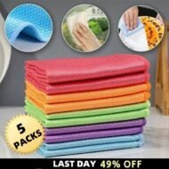 🔥LAST DAY 50% OFF🏆Streak-Free Miracle Cleaning Cloths - Reusable - Image 6