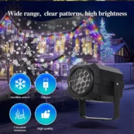🔥Black Friday Sale 🎁Rotating LED Christmas Pattern Projector Light - Image 6