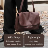 🔥Big Sale 50% OFF🔥Vintage cowhide women's shoulder bag✈️Free Shipping - Image 7