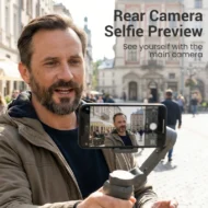 Magnetic Selfie Monitor Screen for Phone Rear Camera - Image 3