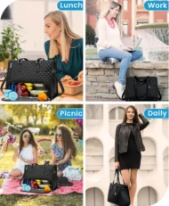 🔥Hot Sale 50% OFF🔥3 in 1 Lunch Tote Bag for Women🎁Free Matching Wallet⏰ - Image 6