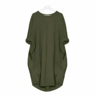 🔥Autumn Sale 49% OFF - Long Sleeve Casual Loose Pocket Dress🎁Buy 3 Pay 2 - Image 3