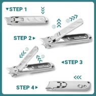 Ultra Thin Slanted Mouth Nail Clippers - Image 7