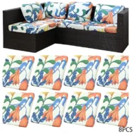 🛋️ LIMITED-TIME 50% OFF! ✨ Patio Sofa Cushion Cover – Stretch, Water-Resistant ✨ - Image 11