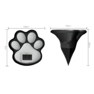 Solar Paw Print Garden Lights - Image 8