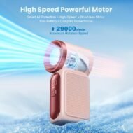 🌬️ LIMITED-TIME 50% OFF! ✨ Turbo Handheld Fan – LED Display, 6 Speeds, 3000mAh 🔋 - Image 30