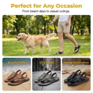 Men's Convertible 2-in-1 Sandals & Slippers - Image 15