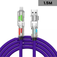 📢📢50% OFF NOW! ⚡4-in-1 LED Light Up Charging Cable - Image 5