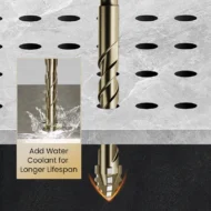 🏆Flash Sale⚡ 50K+ SOLD! 💥High-Strength 4-Flute Serrated Eccentric Drill Bit Kit - Image 5