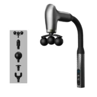 Long-Handle Percussion Massager with 5 Heads - Image 12