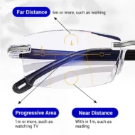 🔥New Sapphire High Hardness anti-blue Dual-Use Reading Glasses - Image 8