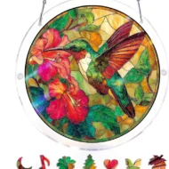 Acrylic Sunset & Sea Jigsaw Puzzle Window Hanging - Image 3