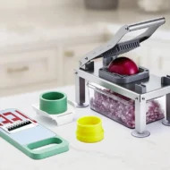 Multifunctional 9-Blade Food Chopper with Storage Container - Image 5