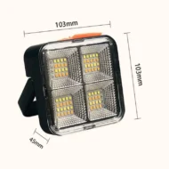 🔥🎁Hot Sale 50% OFF💡Portable Solar Work Light with 4 Lighting Modes - Image 9
