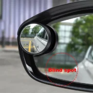 Car Rear View Mirror Small Round Mirror - Image 3