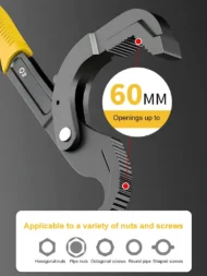 Universal Pointed Tail 3-Sided Self-Locking Ratchet Wrench - Image 5