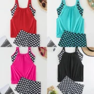 👙 50% OFF NOW ! 💐 Women's Polka Dot Two Piece Swimsuit – Cute Dot Pattern, Comfort Fit & Stylish Beach Wear ☀️ - Image 14