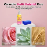 Artificial Flower Cleaning Spray with Towel - Image 2