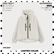 🧥Wide-Brim Hood💧Short Oversized Rain Jacket With Bubble Hem,Adjustable Cuffs - Image 6