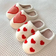 [Gift For Lover] Indoor Anti Slip Plush Slippers For Couples - Image 18
