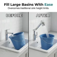 🥳2026 HOT SALE🥳💞50K+ SOLD!🚰✨ 50% OFF! 1080° Rotating Mechanical Arm Faucet – Wash hair in sink easily, no splash. Dual flow modes. Rust‑proof & modern. 🛡️💦 - Image 4