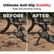 Universal Adjustable Aluminum Alloy Bicycle Side Kickstand - Image 3
