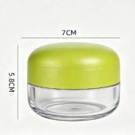 Mini Garlic Chopper and Press with Container - Image 8