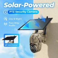 🥳2026 HOT SALE🥳💞50K+ SOLD!🏠⚡ 50% OFF! 4MP Solar PTZ Camera – 355° pan & tilt, eliminates blind spots. Built-in battery, solar rechargeable. Two-way talk, instant alerts. Tough enough for any weather. 🌧️🛡️