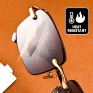 Natural crystal lens sunglasses - Image 8