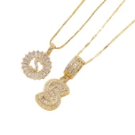 💍 2 Pack✨ Initial Letter Pendant Necklaces-Best Gift for your friends💝 - Image 24